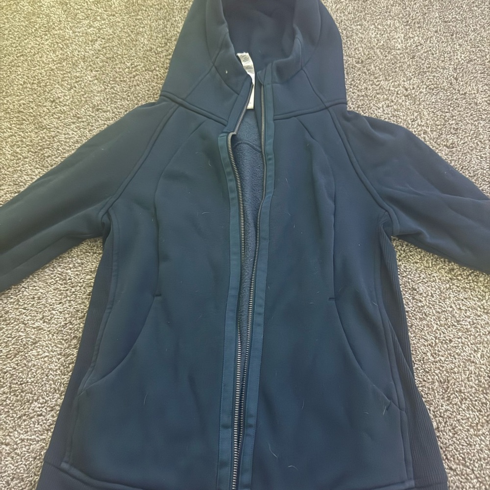 Lululemon Athletica Deep Blue Hoodie Jacket